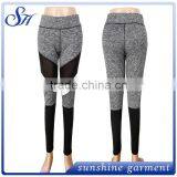 2017 Fashion Women Sports Mesh Stitching Fitness Yoga Pants thumbnail-3
