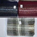 Fashion Large Lady Hot Cashmere Plaid Checked Pashmina Shawl thumbnail-2
