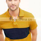 Wholesale Low Price Custom Two Color Polo Shirt Golf Polo thumbnail-3