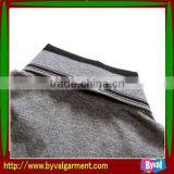 Wholesale Good Quality Low Price Dark Gray Polo Neck Pique Plain Color Polo Shirt thumbnail-2