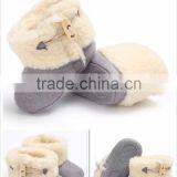 Wholesale Price New Born Super Soft Sheepskin Children's and Baby Booties thumbnail-6