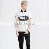 Soft and Comfort Chest Stripe Men Polo T-shirt thumbnail-1