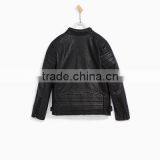 Manufacturer Price Custom Motorcycle Kids Leather Jacket Boys thumbnail-2
