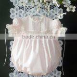 Baby Girls First Birthday Bubble Toddlers Baptism Romper Kids Pink Boho Clothing thumbnail-1