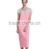 Woman White Lace Casual Dresses Seamless Sexy Skirt thumbnail-1