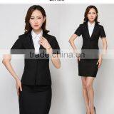 Hotel Lobby Manager Uniform Woman Short Sleeve Hotel's Skirt Suits thumbnail-3