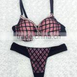 Fancy Underwear Women Push up Bra Panty Sexy Ladies Pictures OEM Shantou Underwear Shantou thumbnail-2