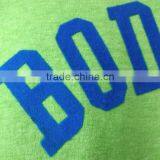 Flock Print T-shirt With Embroidery Patch thumbnail-3