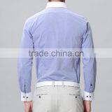 Long Sleeve Double Collar Fancy Shirts for Men Wholesale Men's Shirts thumbnail-2