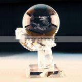 Crystal 3D Laser Engraving Ball With Dragon thumbnail-1