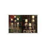 Candleholder(Polyresin With Iron Candleholder) IR023 024 thumbnail-1