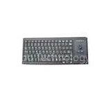 86 Keys IP65 Rated Stainless Steel Industrial Kiosk Keyboard With Trackball MKB-F86A-TB