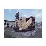 Grey Bear Inflatable Castle With Combos Bouncer House / Blow Up Slide