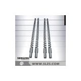 Parallel twin screw and barrel for extruder