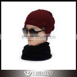 New Slouchy Mens Pom Pom Knit Hat thumbnail-4
