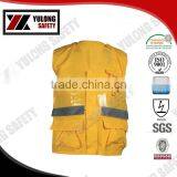 100% Cotton EN1149 Certification High Quality Short Delivery Time Anti-Static Safety Vest thumbnail-1