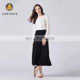 ISO 9001 Factory Comfortable Casual Women Loose Wide Leg Pants thumbnail-2