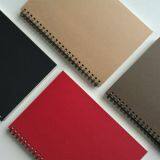 A5 Kraft Paper Spiral Notebook thumbnail-3