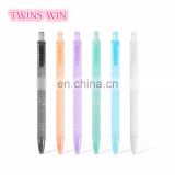 Made in China fancy advertisement stationery wholesale 2018 New Arrival School Fashion Multicolor plastic gel ink pen