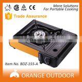 Orange Outdoor Picnic Portable Cassette Camping Gas Stove thumbnail-1