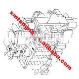 D155-6 D155AX-6 D155AX-6A Control Valve Assy 723-65-21800 723-61-25700 723-61-25900