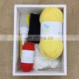 Cute Animal Crochet DIY Set Baby Chick Set Kids Knitting Kit thumbnail-3