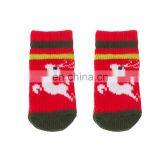 Wholesale Factory Manufacturer Christmas Anti Slip Pet Dog Cat Socks thumbnail-2