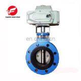 220v Dn50 Dn80 Dn100 Dn150 Flange Cement Butterfly Valve