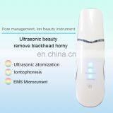 Best Selling Products Portable Electric Facial Scrubber Ultrasonic Ion Skin Care Spatula Blackhead Remover thumbnail-7