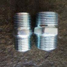 Nipple- Cold Galvanized Cast Iron Pipe Fittings With BS Thread thumbnail-2