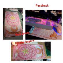 Anime Cardcaptor Sakura Mousepad Gamer Cute 60x30/90x40cm Kawaii Gaming Mouse Pad thumbnail-5