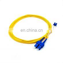 UNIONFIBER Simplex Single Mode SM 9/125um G.652D PVC Jacket Cable SC Fiber Patchcord Fiber Patch Cord thumbnail-2