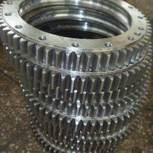 Flanged RK6-37E1Z swing bearing manufacture for material handling equipment