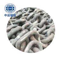 102mm Black Painted Floating Wind Power Platform Studless Link Anchor Chain thumbnail-4