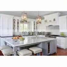 Custom American L Shaped Wooden Grey Shaker Kitchen Cabinet Designs for Sale thumbnail-3