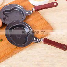 Heart Shape Omelette Making Germany Stainless Steel Induction Handle Non Stick Frying Pan Cookware thumbnail-2