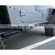 4x4 Black Running Board for Jeep Wrangler jk jl 2018+ Steel Side Guards thumbnail-2