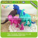 Kids Big 3D Dinosaur Shaoped Rubber TPR Eraser thumbnail-2