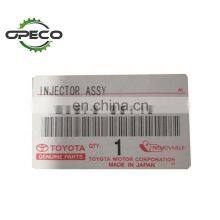 Hot Sale Fuel Injector IKD 095000-7780 095000-6760 095000-7030 095000-7410 23670-30280 23670-39185 23670-30140