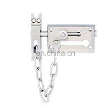 Guaranteed Satin Nickel Zinc Alloy Security Door Guard Safety Door Chain Locks
