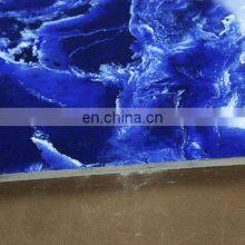 Luxury Polished Blue Synthetic Turkish Marble Tile For Sale thumbnail-3