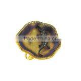 Zircon Pave Setting Turkish Designer 925 Sterling Silver Ring thumbnail-1