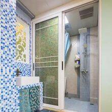 Bathroom Tempered Glass Sliding Frameless Shower Door Partition Glass thumbnail-1