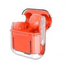 Wireless Earphone Low Latency Transparent Tws BT Earbuds With Wireless Charging Case thumbnail-3