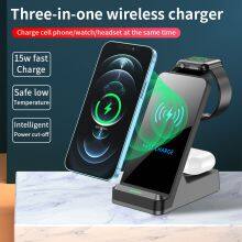 Trending Products 2023 New Arrivals Customized Luminous Logo 15W Wireless Fast Charger For Iphone 12 13 14 Pro Max thumbnail-4