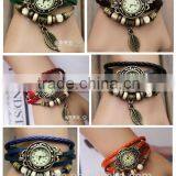 New Arrival Retro Leather Bracelet Wrist Watchs for Women&Girls thumbnail-6