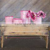 Spring Candle Holder, Pink Votive Candle Holder