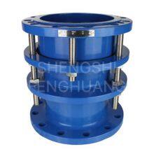 DN100 Dismantling Joint Rigid Type Flange Drilled to PN16 Dresser Coupling for PVC thumbnail-4