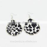 12 Pairs A Lot Mixed Wholesale Charm Multi Colors Tear Drop Design Leopard Ear Cuff Earrings thumbnail-3