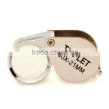 Portable F30 Silver Magnifying Glass for Needles 30 Times Zinc Alloy Tattoo Kit thumbnail-4